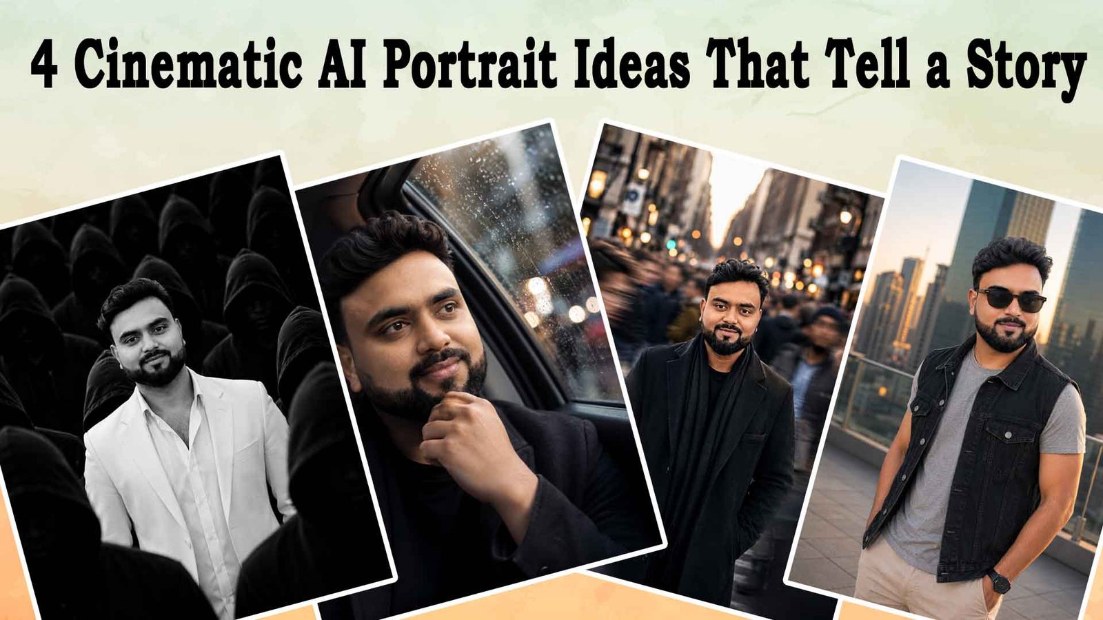 4 Cinematic AI Portrait Ideas That Tell a Story